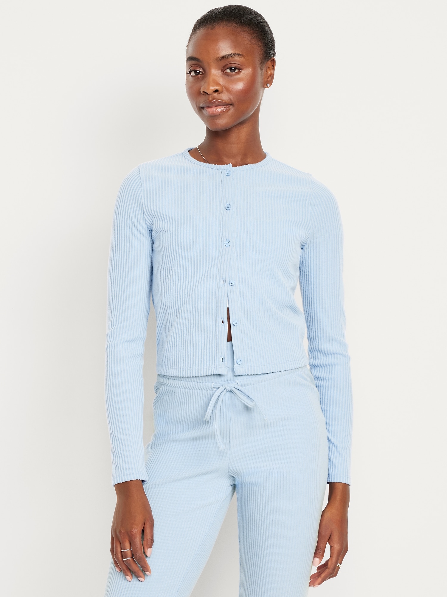 カーディガン switch long cardigan KAY SINN Long Cardigan Sweaters for Women Open Front Snap Button