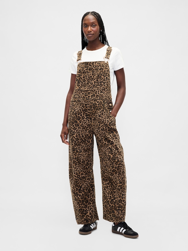 ウルトラソフトデニム ホースシュー オーバーオール-1