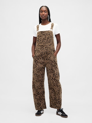 ウルトラソフトデニム ホースシュー オーバーオール