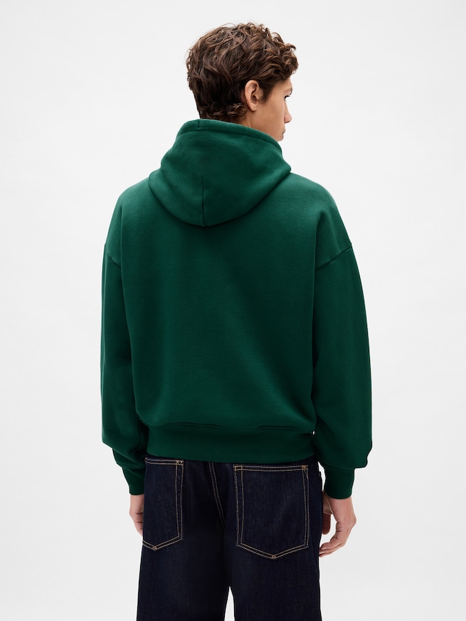 エクストラヘビーウェイト フレンチテリー オーバーサイズ GAPロゴパーカー-2