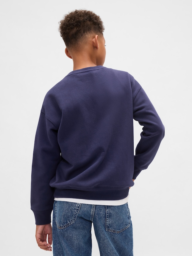 ヴィンテージソフト リラックスフィット スウェットシャツ (キッズ)-2