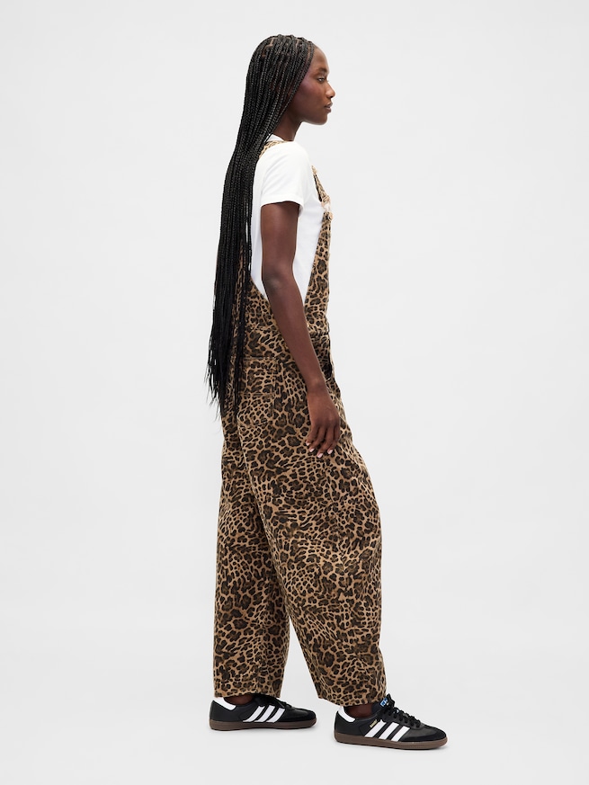 ウルトラソフトデニム ホースシュー オーバーオール-2