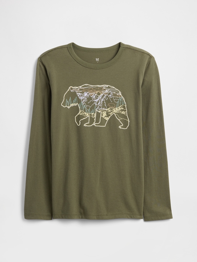 グラフィックTシャツ (キッズ)-0