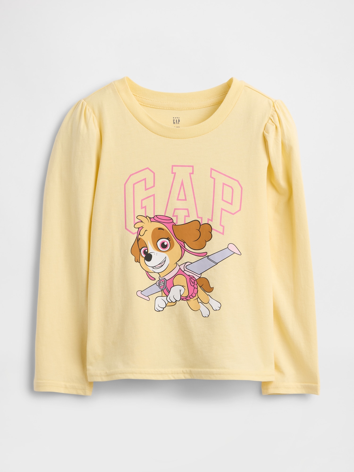 Babygap puff sleeve graphic t-shirt