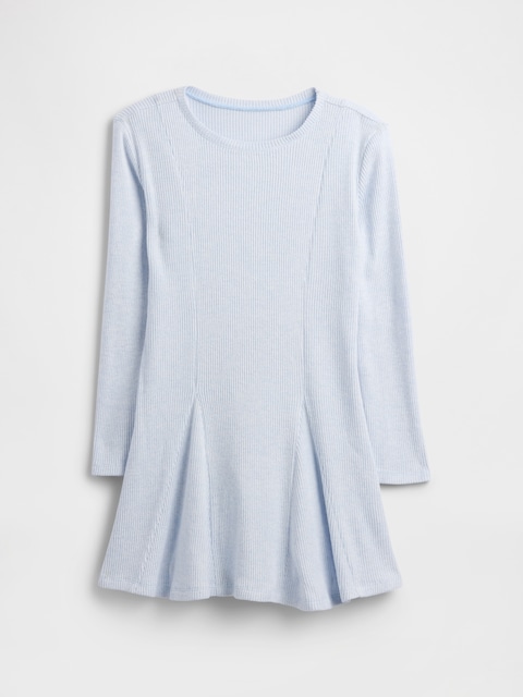 Kids Ribbed Sweater Dress