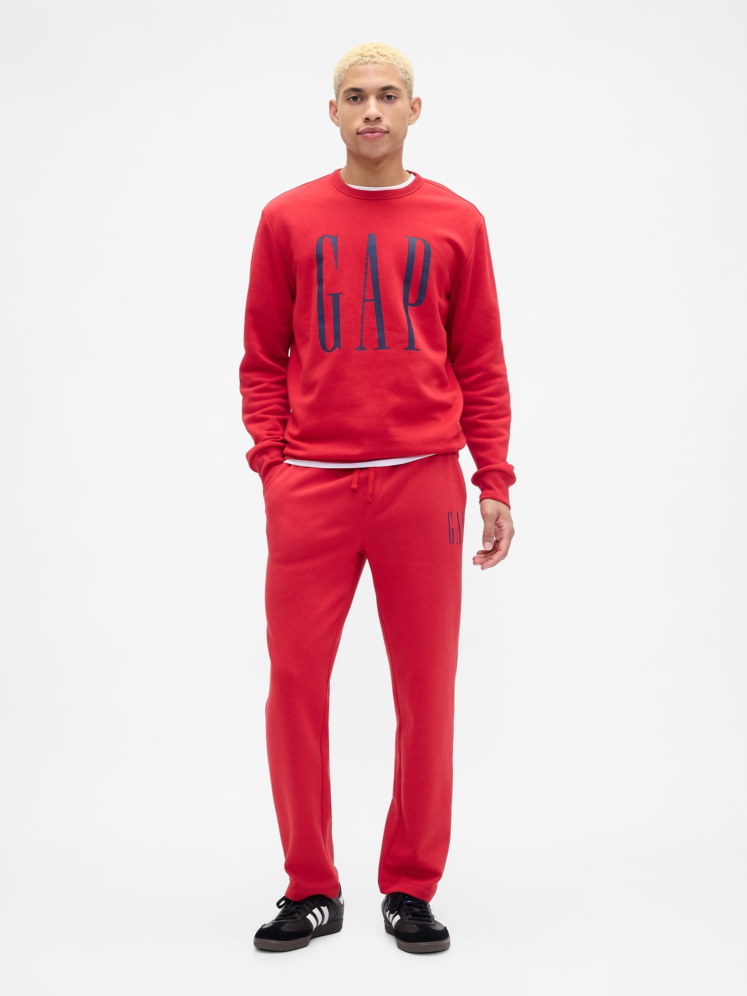 Gap logo straight-leg sweatpants