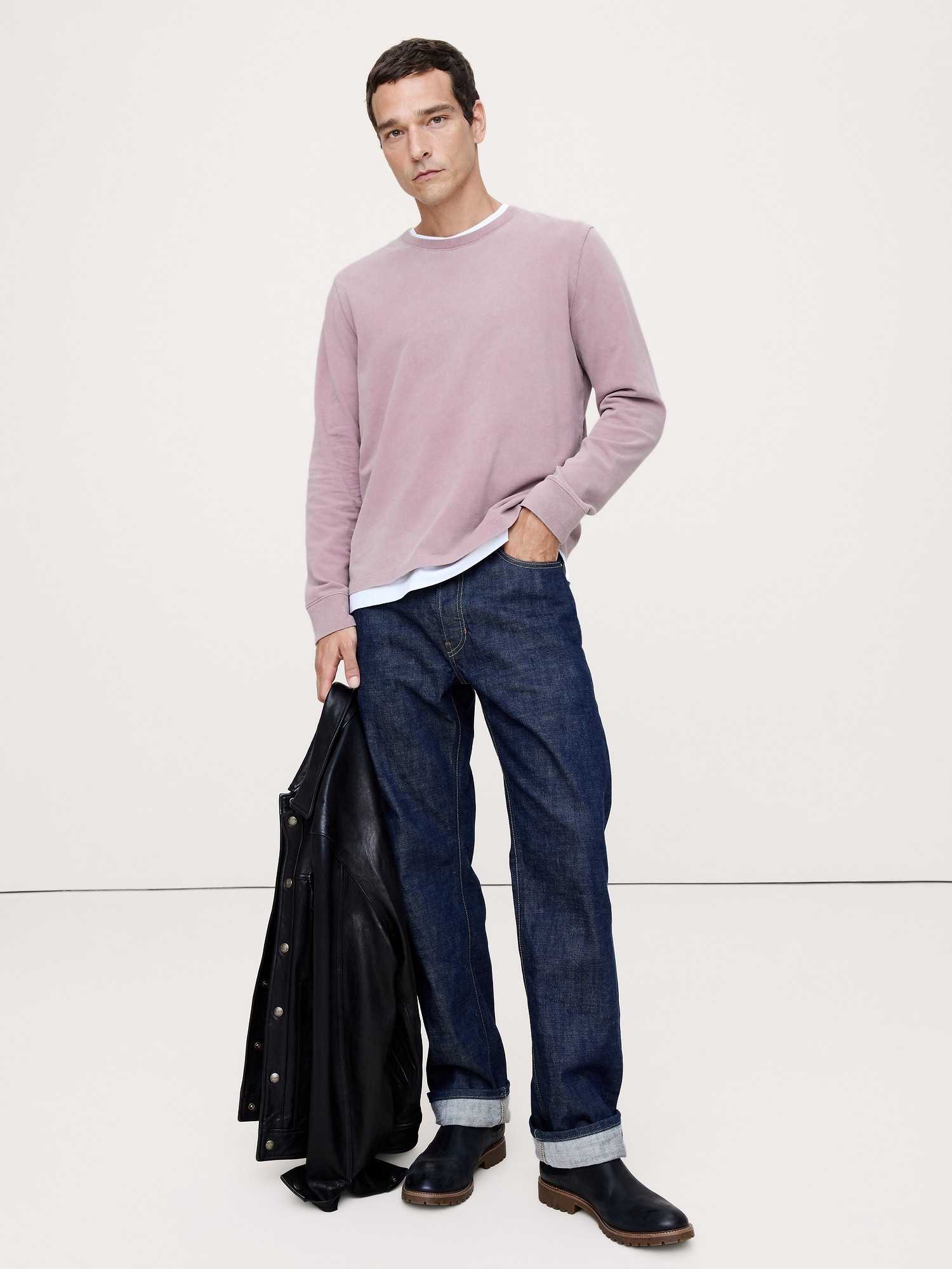 サンフェード ヘビーウェイト コットンTシャツ-2