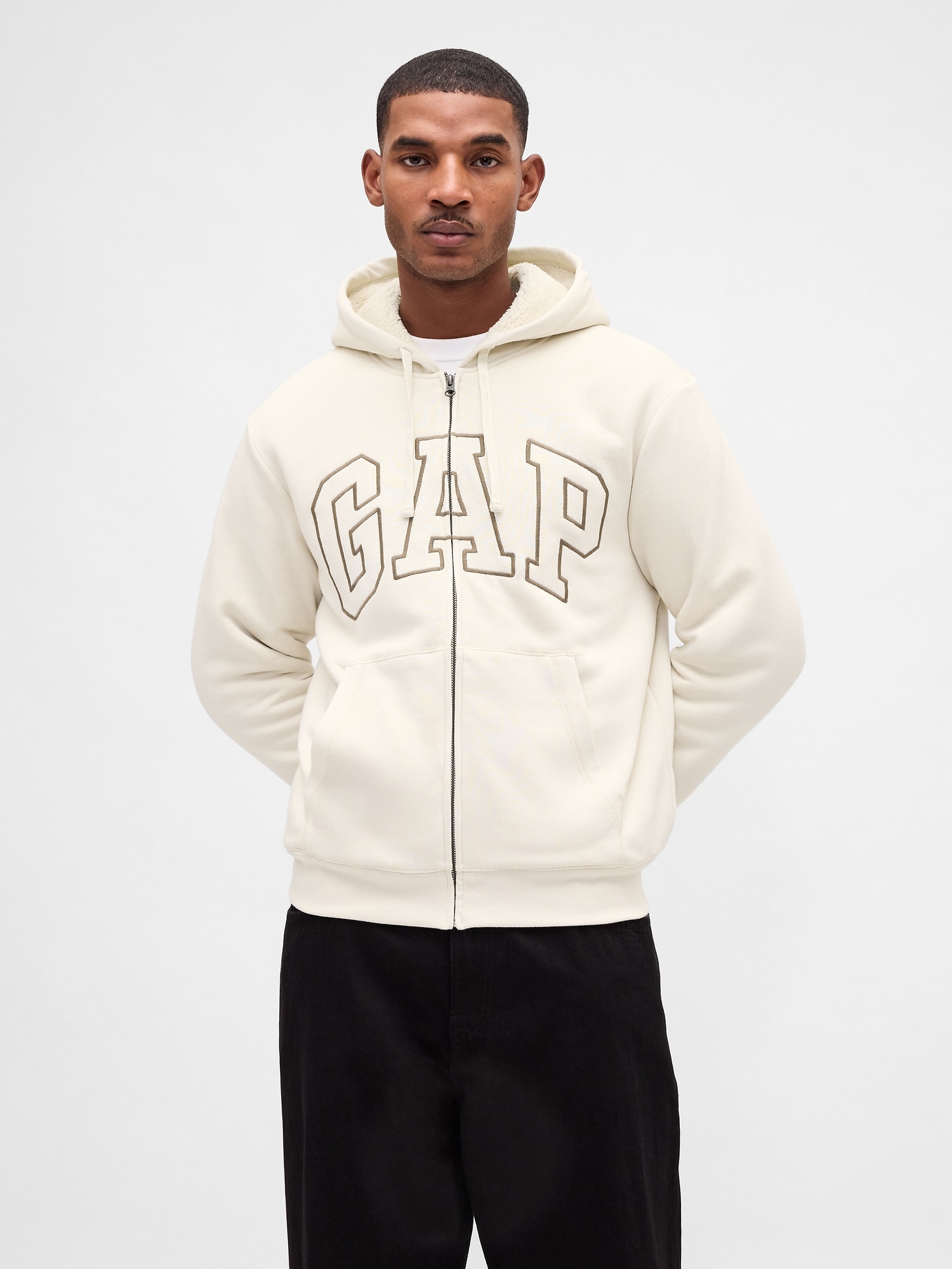 ジップアップパーカー (メンズ) | Gap公式オンラインストア