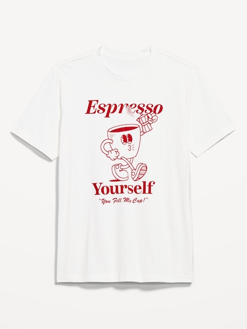 Crew-Neck Graphic T-Shirt