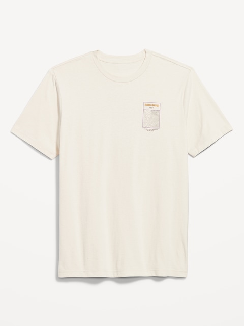 T-SHIRT RAS DU COU À IMPRIMÉ