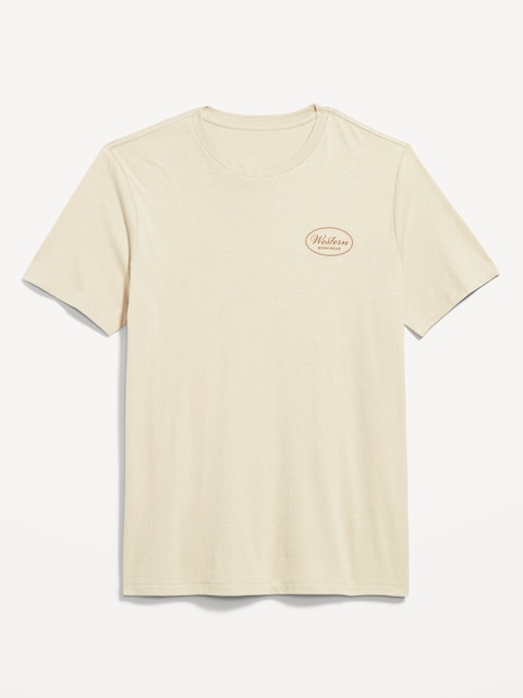 Crew-Neck Graphic T-Shirt