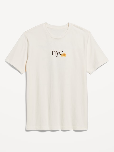 T-SHIRT RAS DU COU À IMPRIMÉ