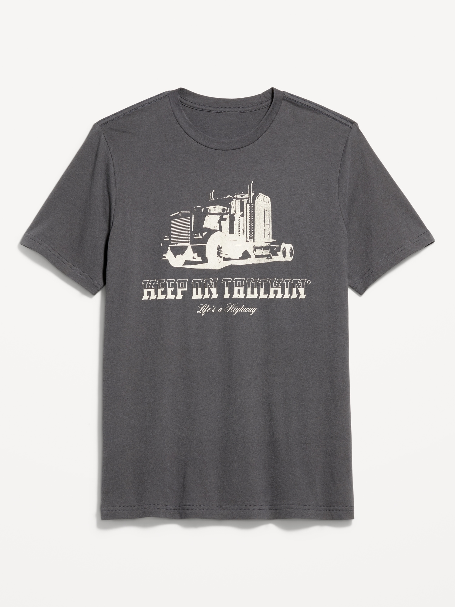 Crew-Neck Graphic T-Shirt