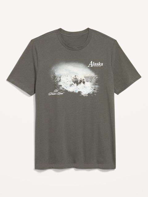 Crew-Neck Graphic T-Shirt