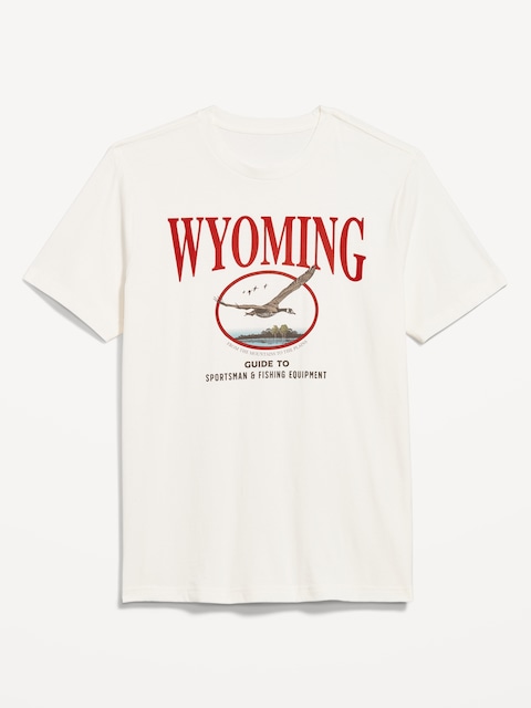 Crew-Neck Graphic T-Shirt