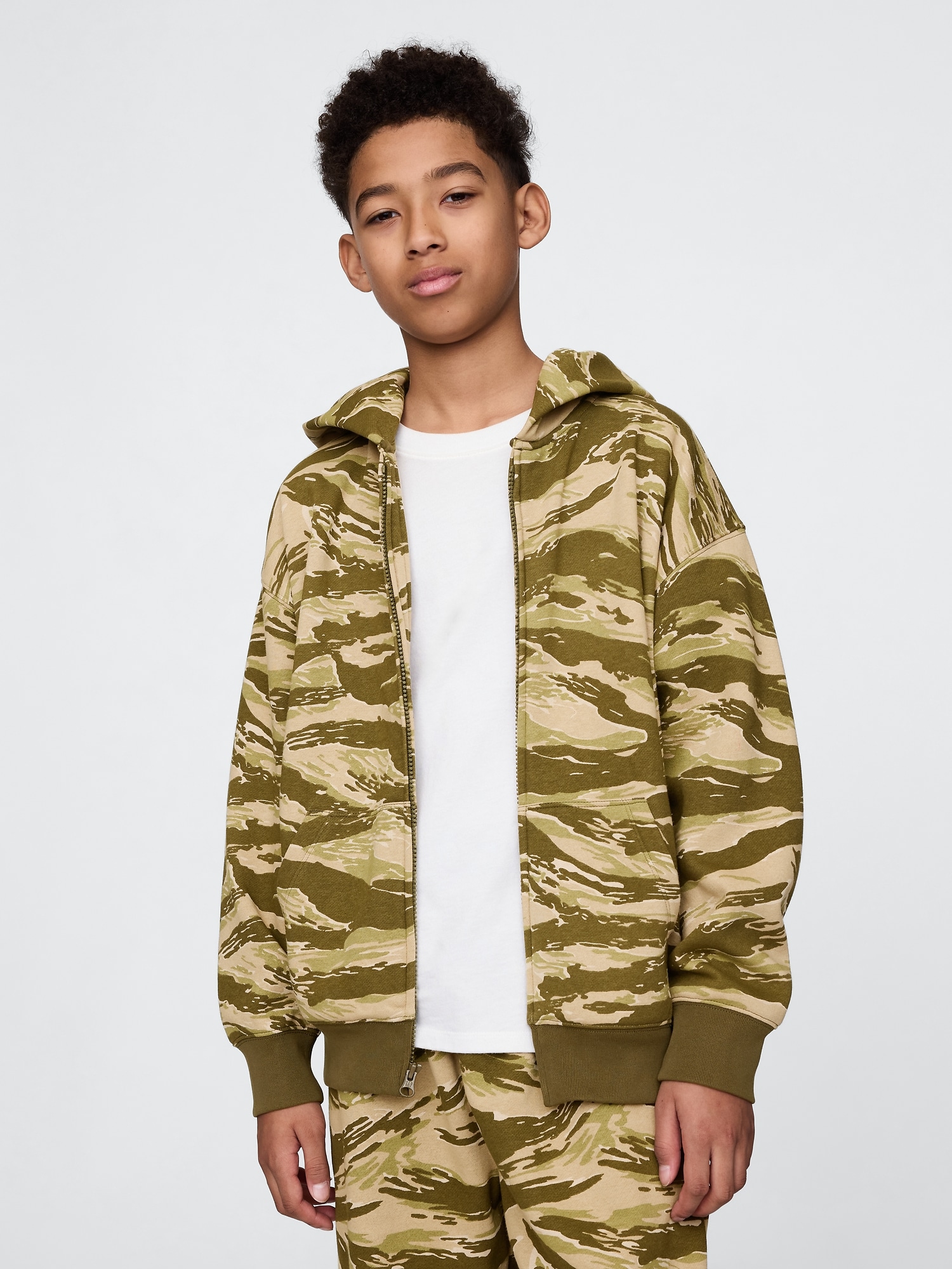 VESTE À CAPUCHON VINTAGEDOUX POUR ENFANT