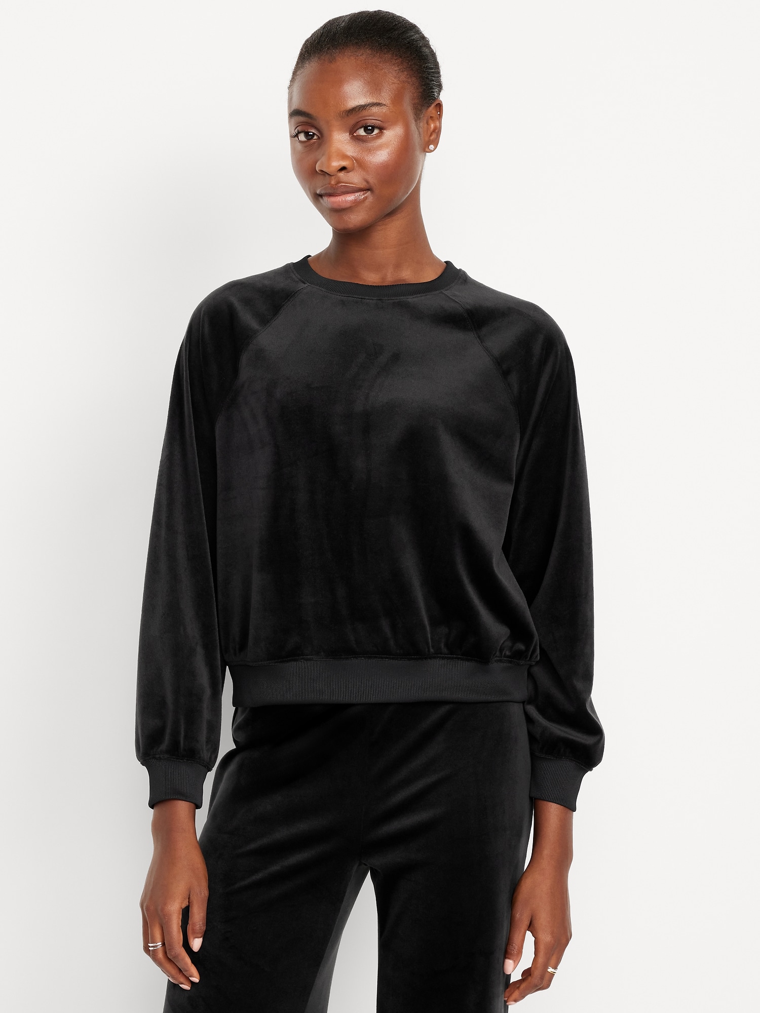Velour Lounge Top