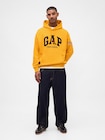 ヘビーウェイト タイムズスクエア GAPロゴパーカー-1
