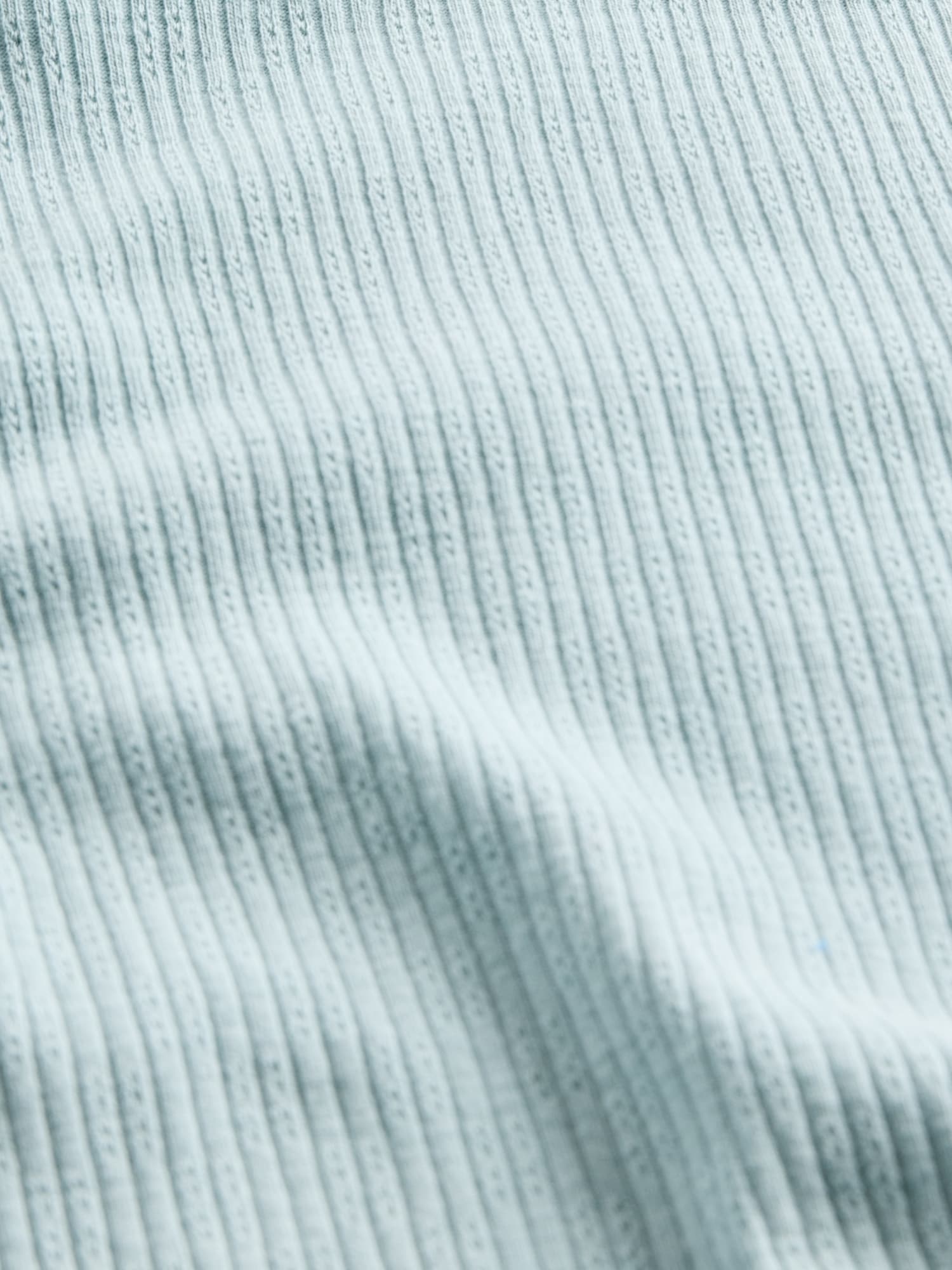 Pointelle Rib T-Shirt