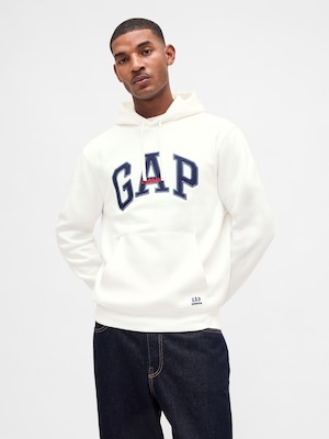 リラックスフィット GAPロゴパーカー