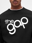 リラックスフィット GAPロゴ クルーネック スウェットシャツ-3