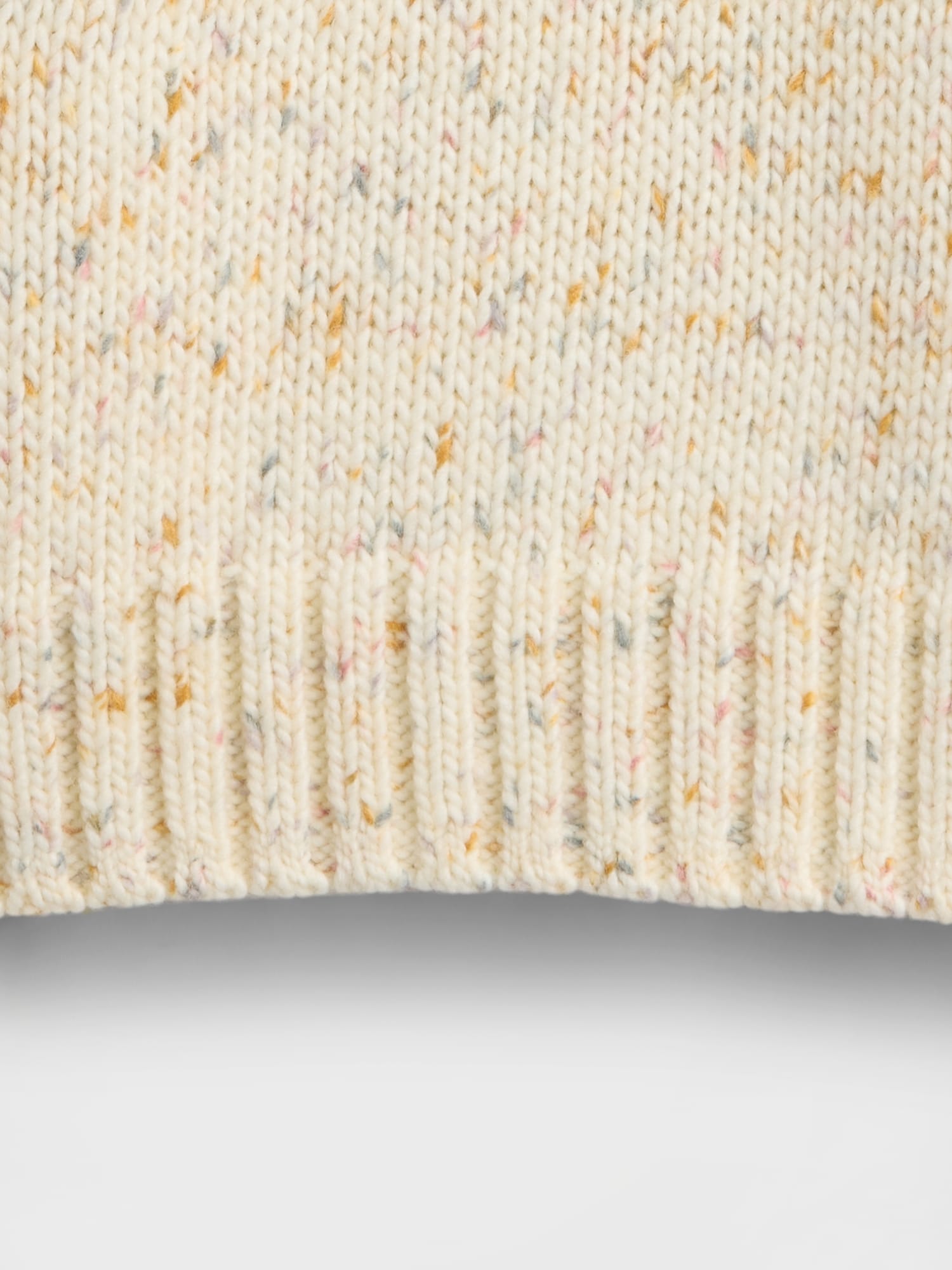 コットンブレンド リラックスフィット クルーネックセーター-3