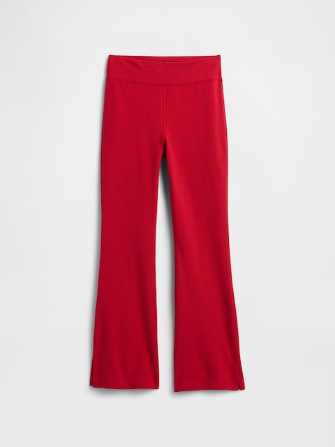 Kids Stretch Jersey Flare Leggings