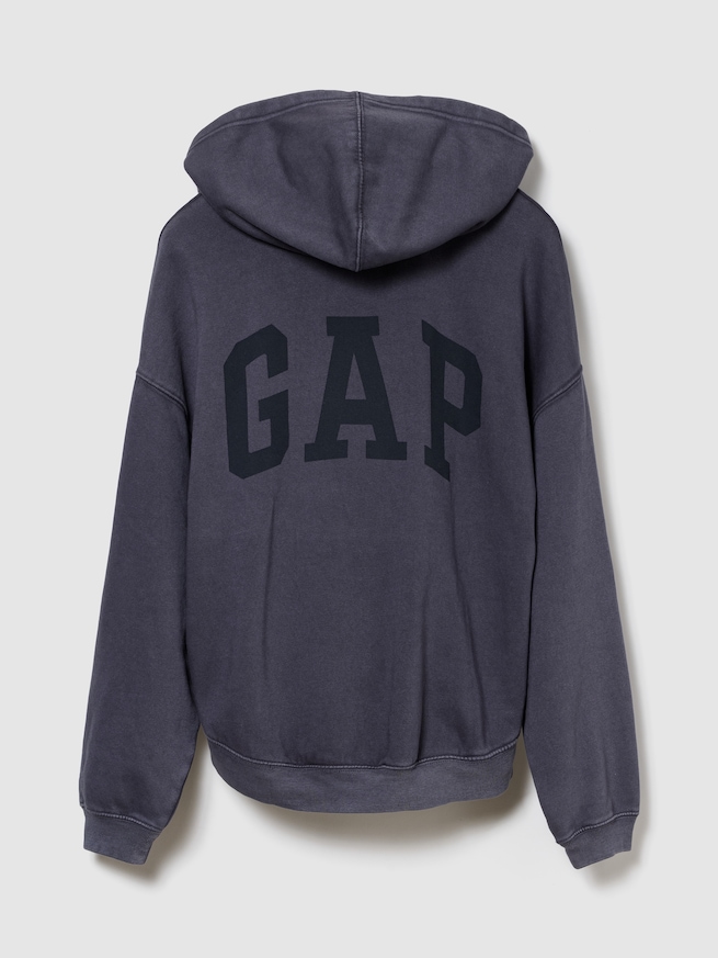 リラックス ミニGAPロゴ クロップドパーカー-1