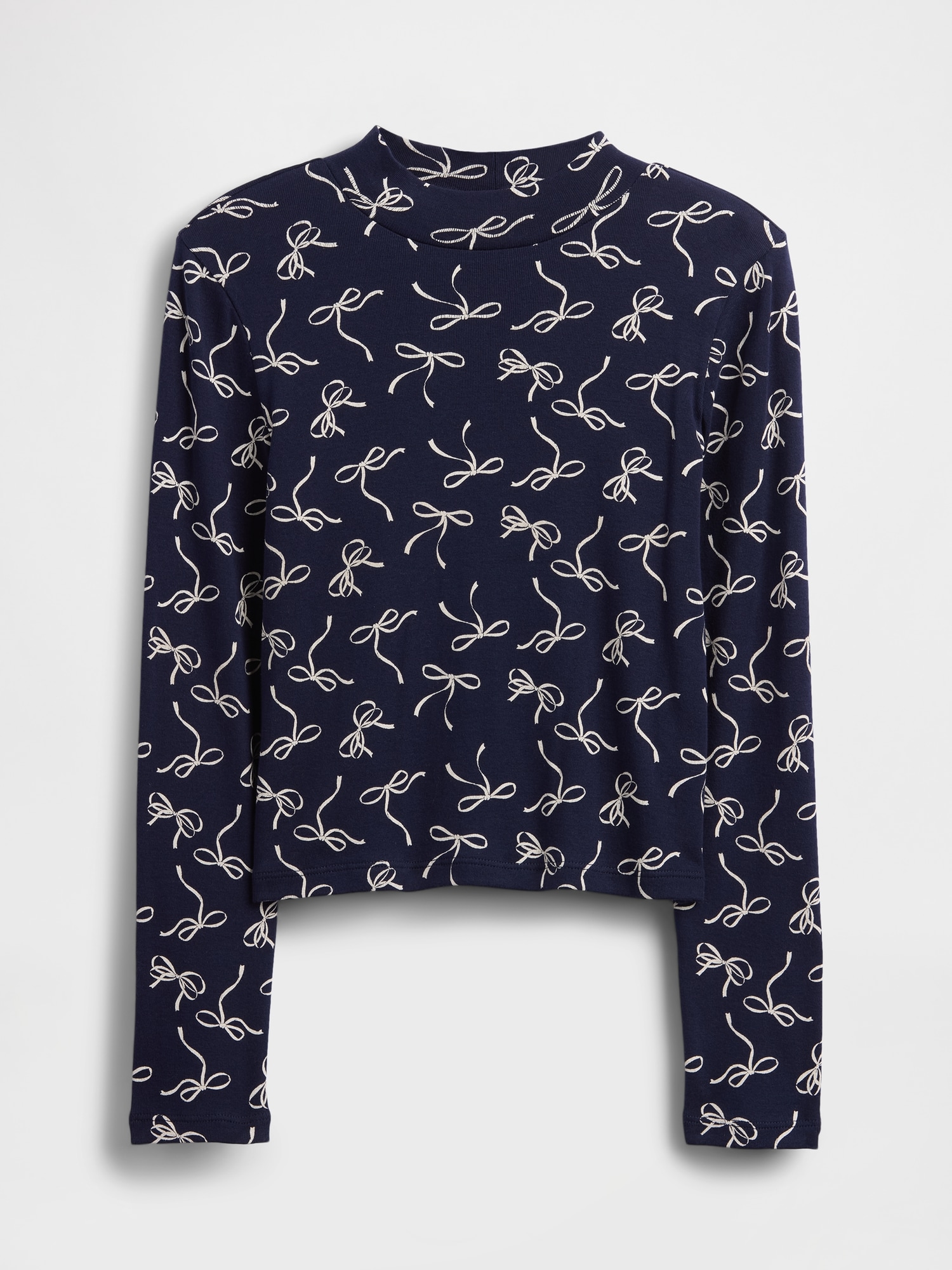 Gap リブ モックネック Tシャツ (キッズ) Gap リブ モックネック Tシャツ (キッズ)