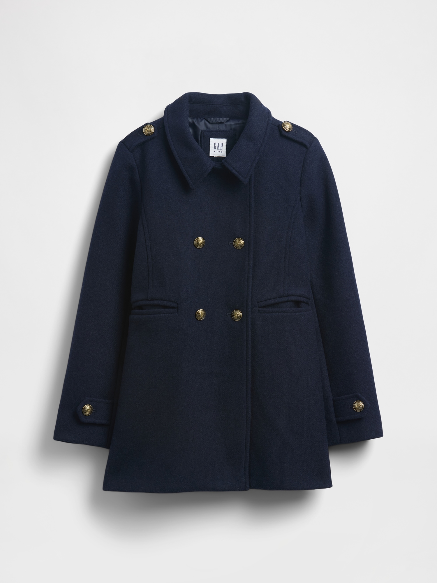 Gap ウールブレンド ピーコート (キッズ) Gap ウールブレンド ピーコート (キッズ)