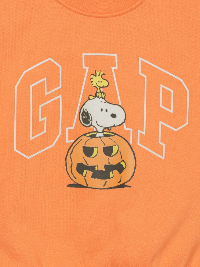 スヌーピー ハロウィン GAPロゴスウェットシャツ (幼児・ベビー)-2