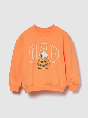 スヌーピー ハロウィン GAPロゴスウェットシャツ (幼児・ベビー) スヌーピー ハロウィン GAPロゴスウェットシャツ (幼児・ベビー)