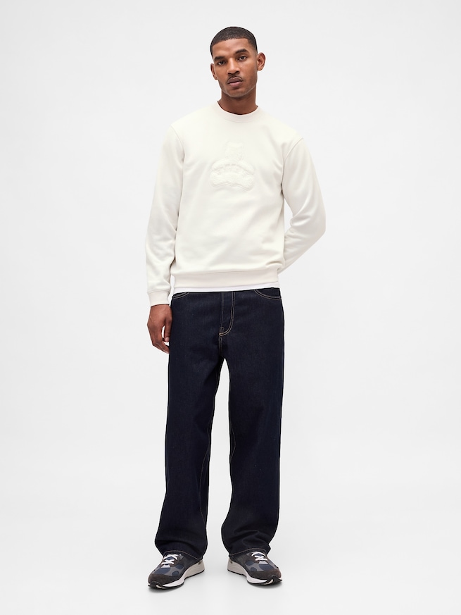 ヴィンテージソフト ブラナンベア GAPロゴ スウェットシャツ-1