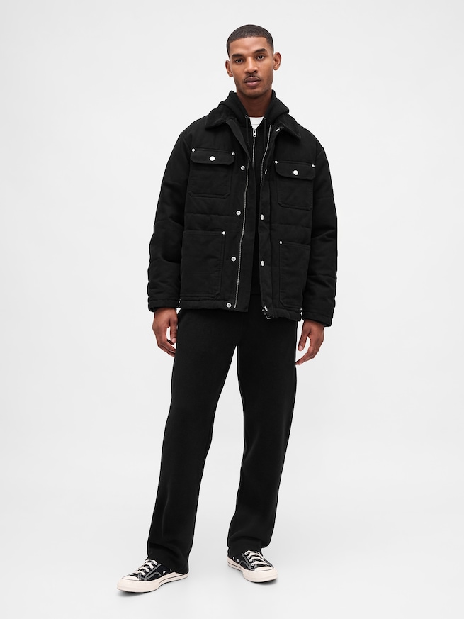 ヘビーウェイト CashSoft カシミヤタッチ ニットパンツ-0