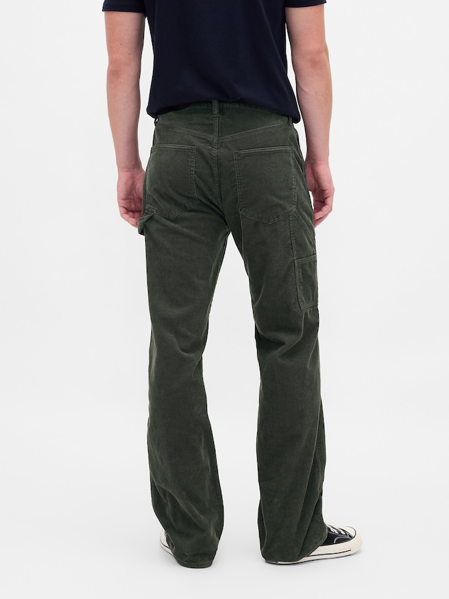 コーデュロイ '90s ルーズフィット カーペンターパンツ-3