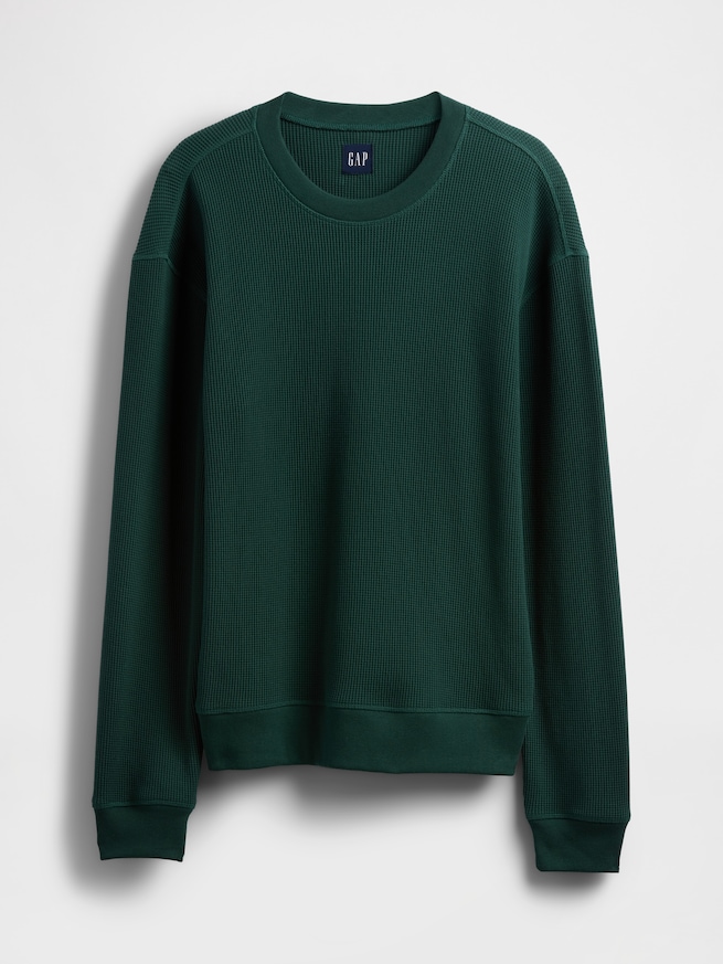 ヘビーウェイト サーマル オーバーサイズ Tシャツ-4