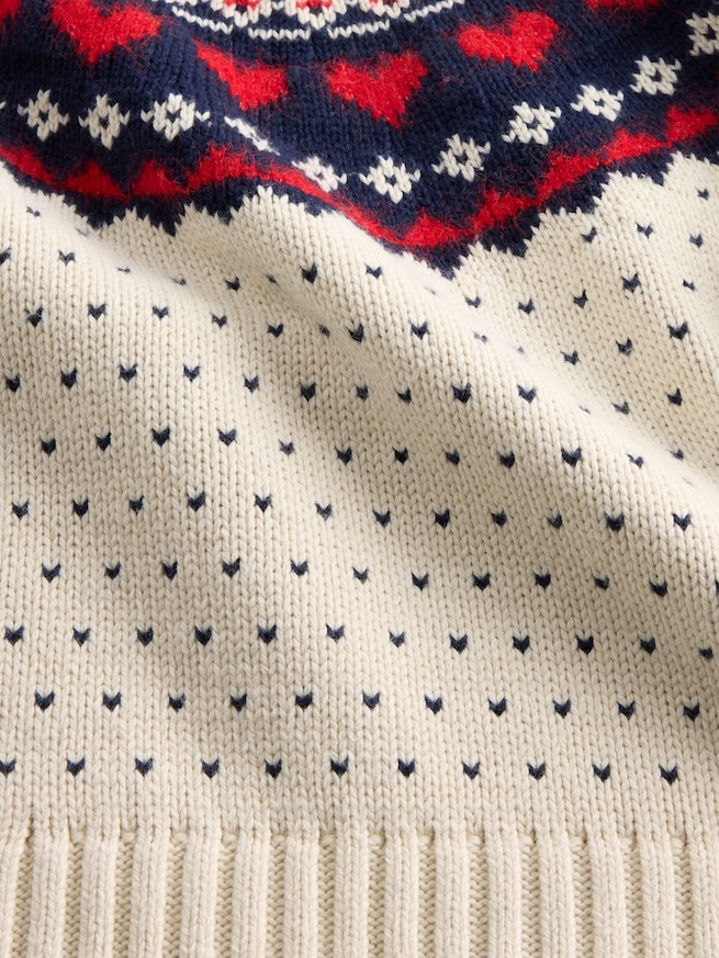 ウールブレンド ラグラン クルーネックセーター-3