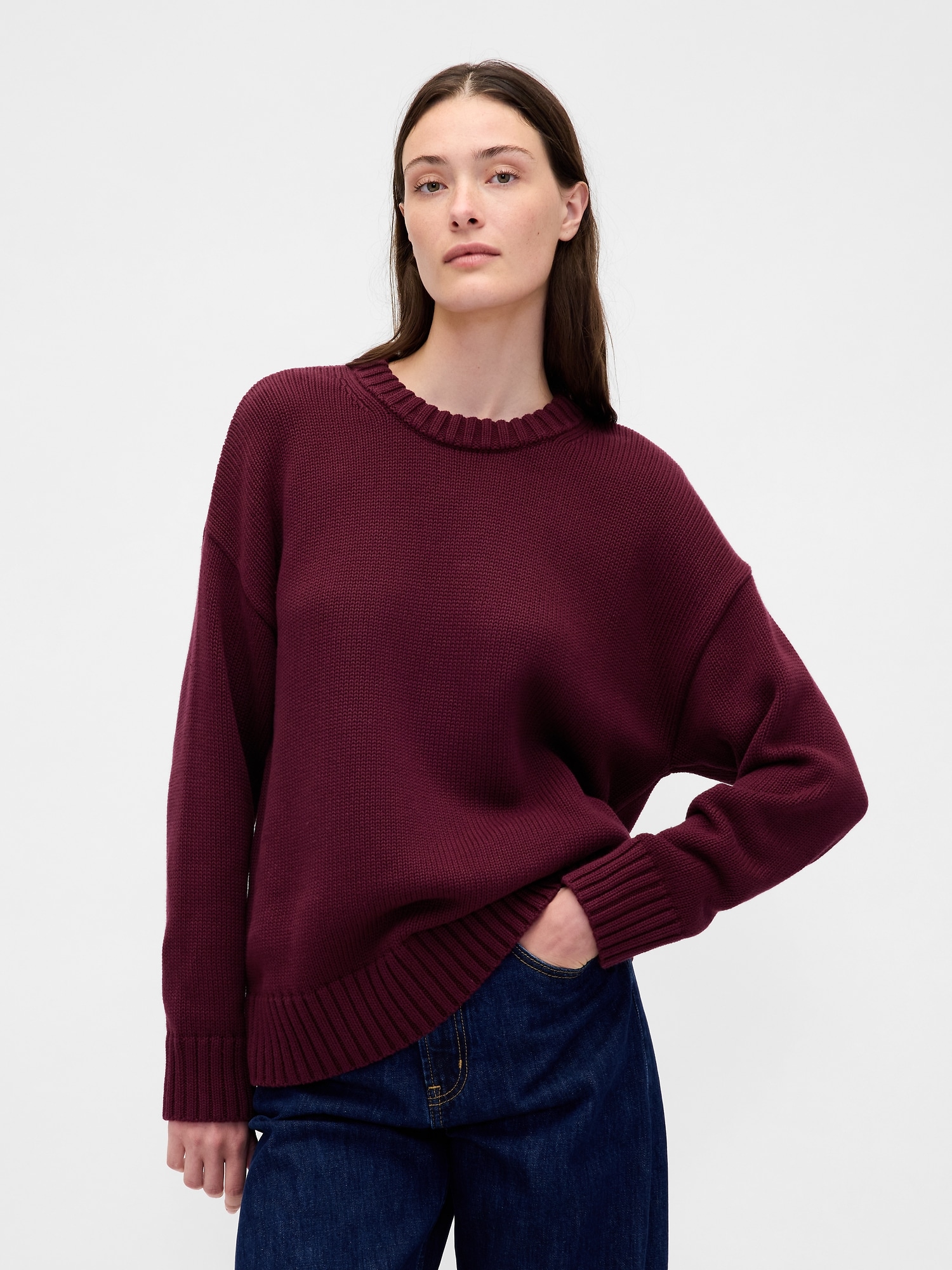 100% Cotton Oversized Sweater