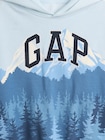 グラフィック GAPロゴパーカー (キッズ)-4