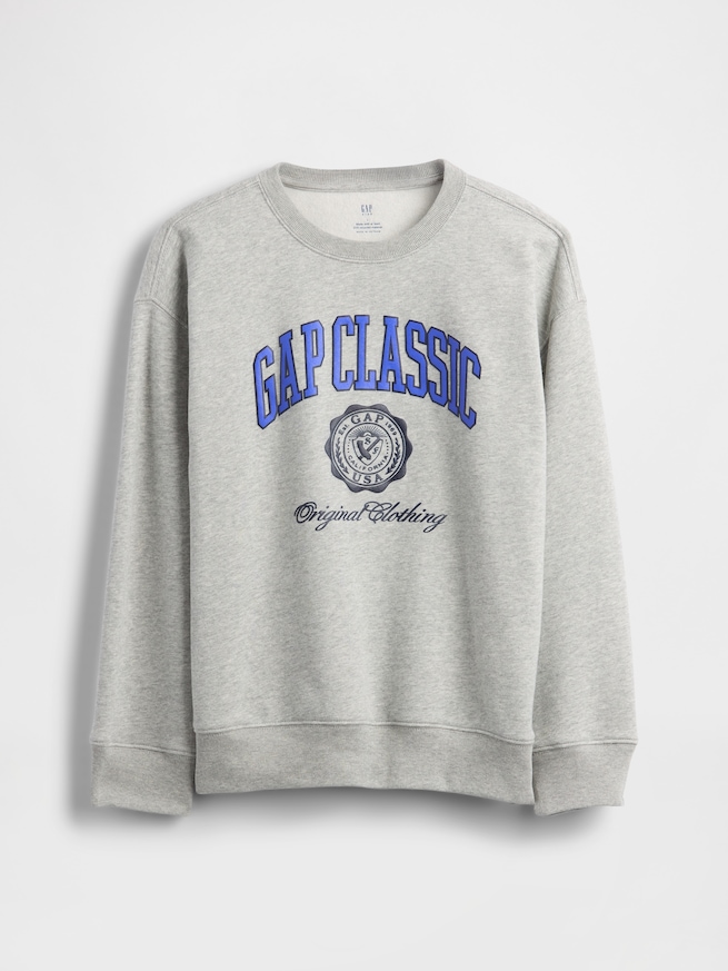 ヴィンテージソフト リラックスフィット GAPロゴスウェットシャツ (キッズ)-1