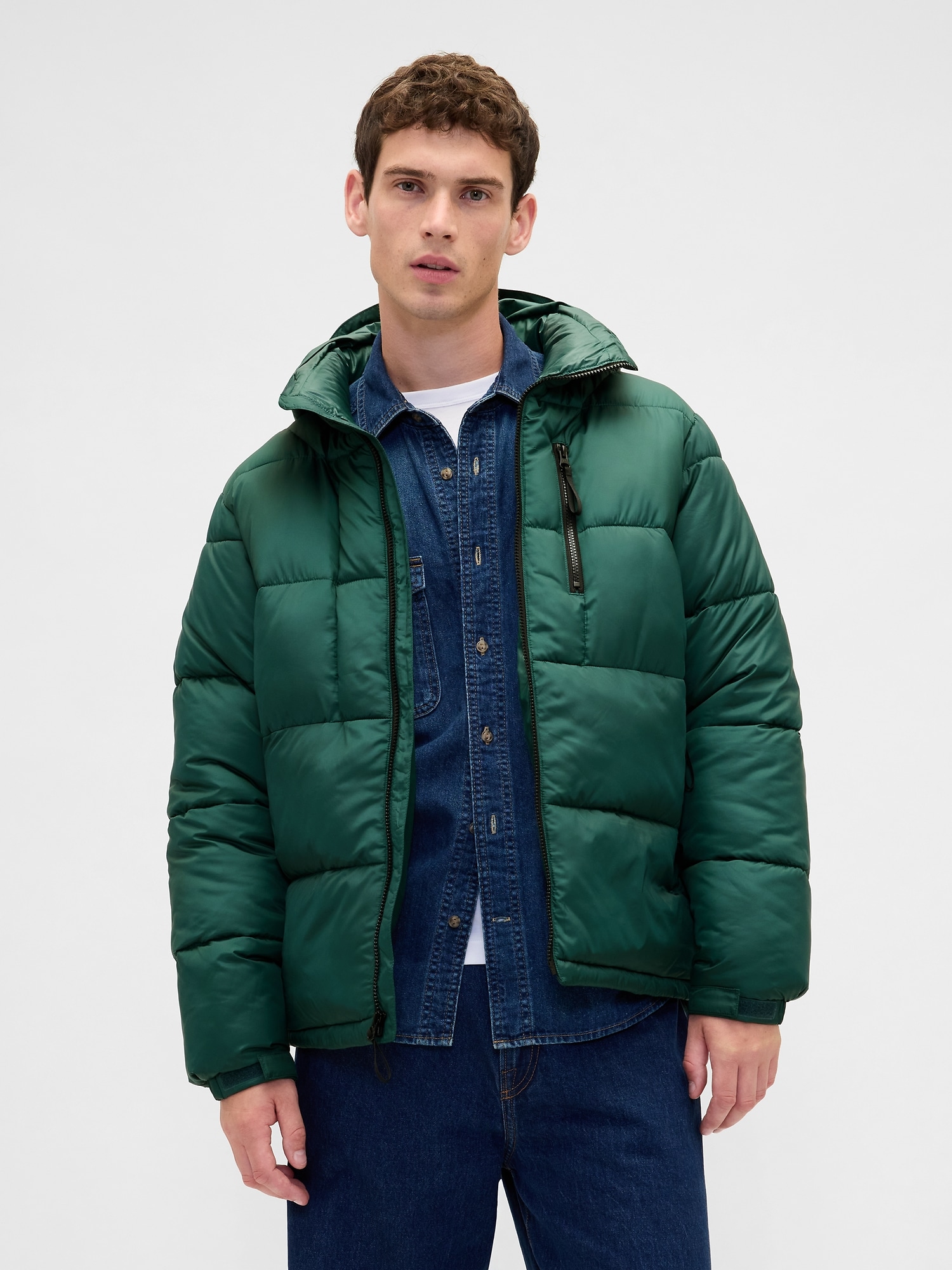 Recycled Heavyweight Puffer Jacket