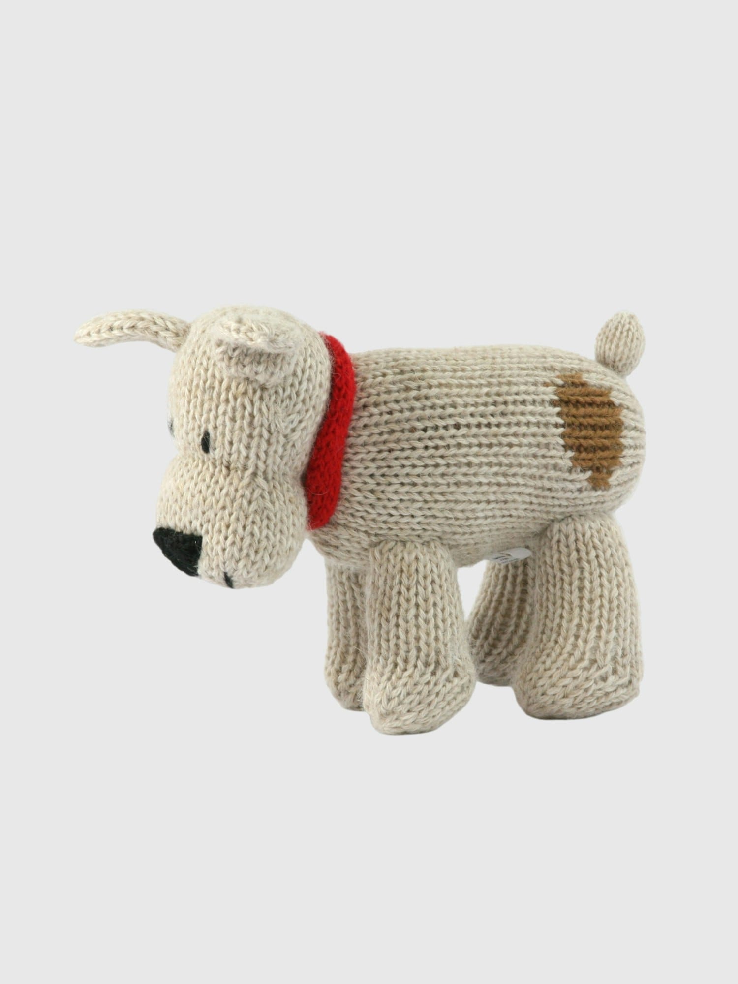 Corgi Dog Knit Toy