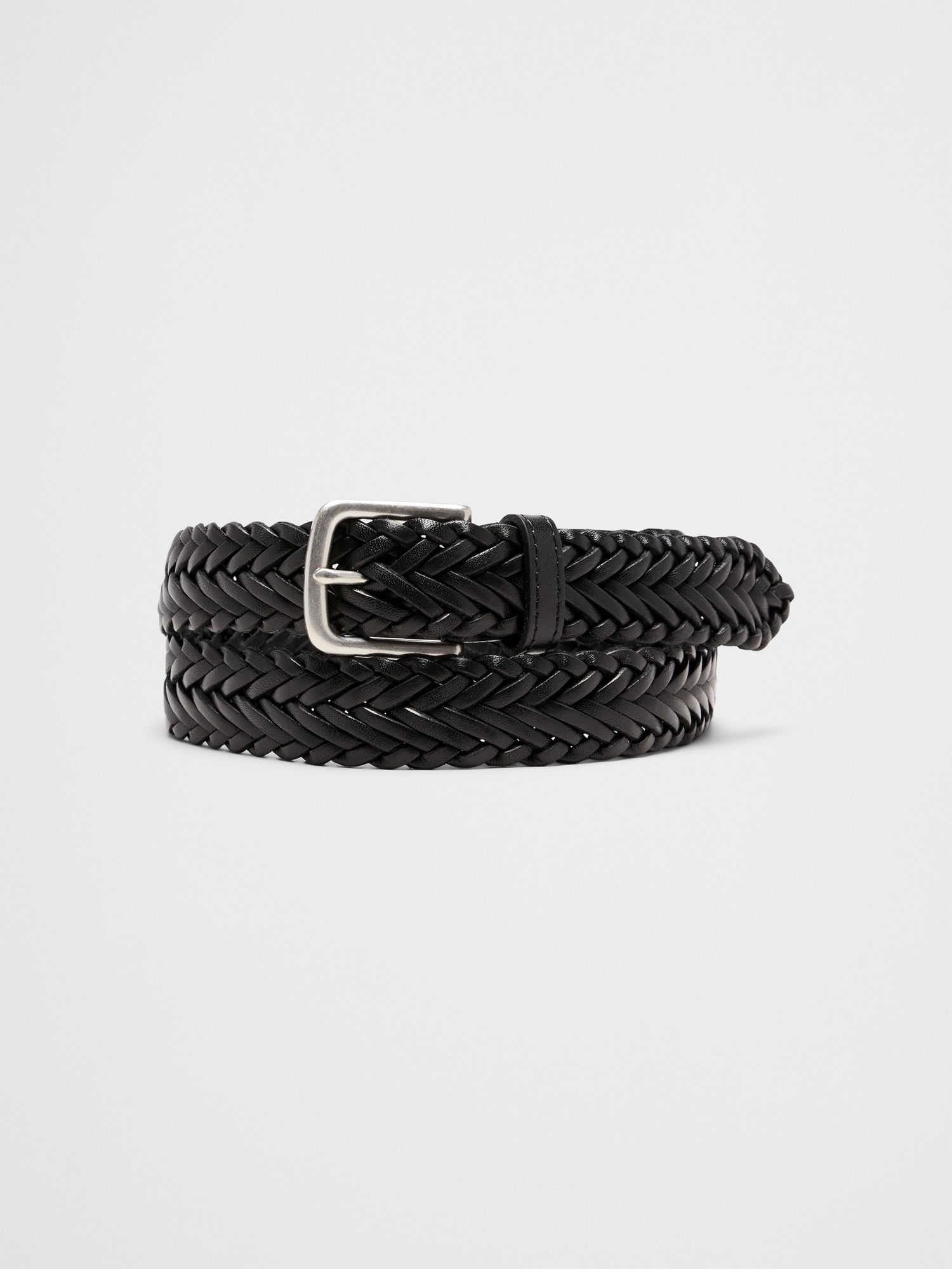 Braided Leather Belt