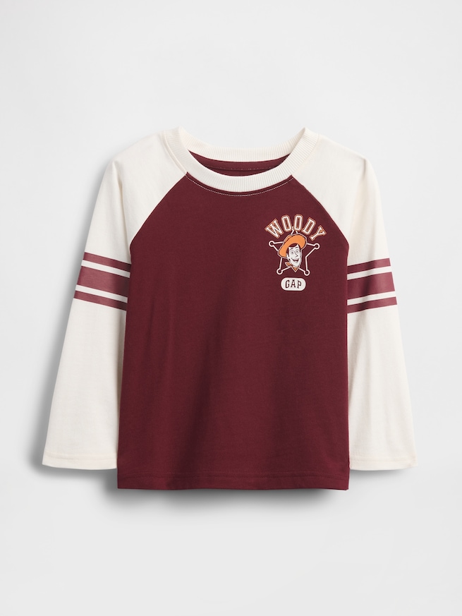 Gap × ディズニー ラグラン ジャージーTシャツ (幼児・ベビー)-0