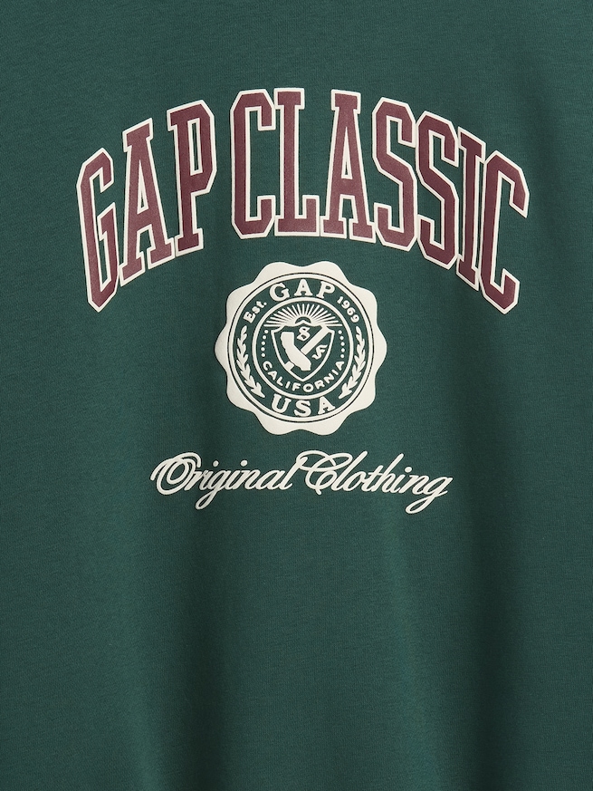ヴィンテージソフト リラックスフィット GAPロゴスウェットシャツ (キッズ)-4