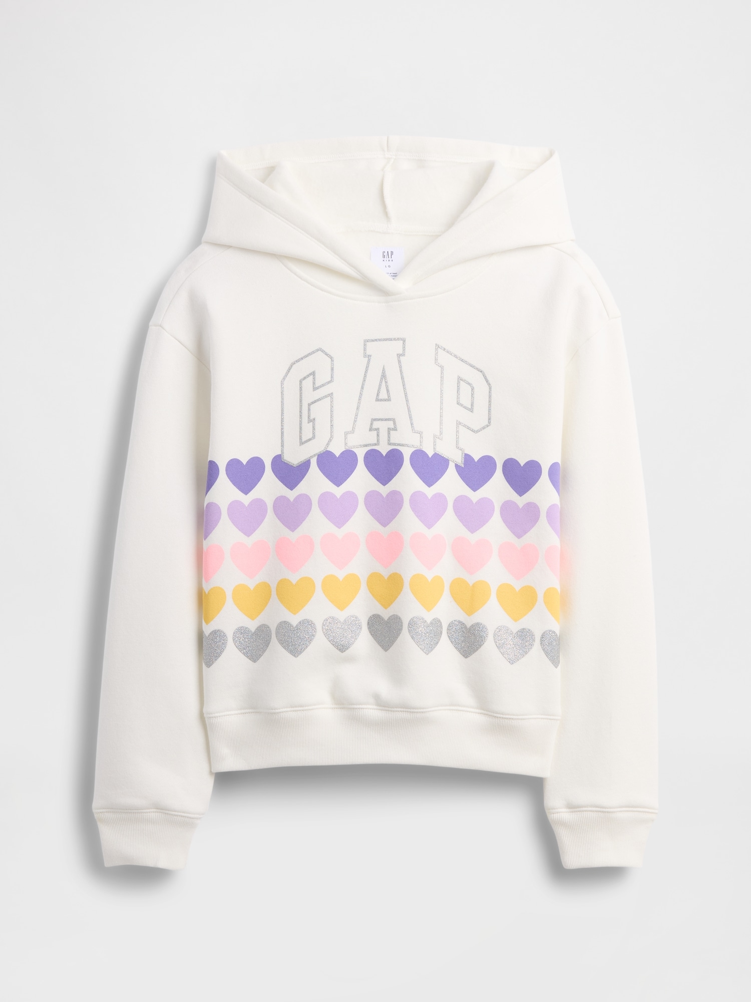 Gap リラックスフィット GAPロゴパーカー (キッズ)