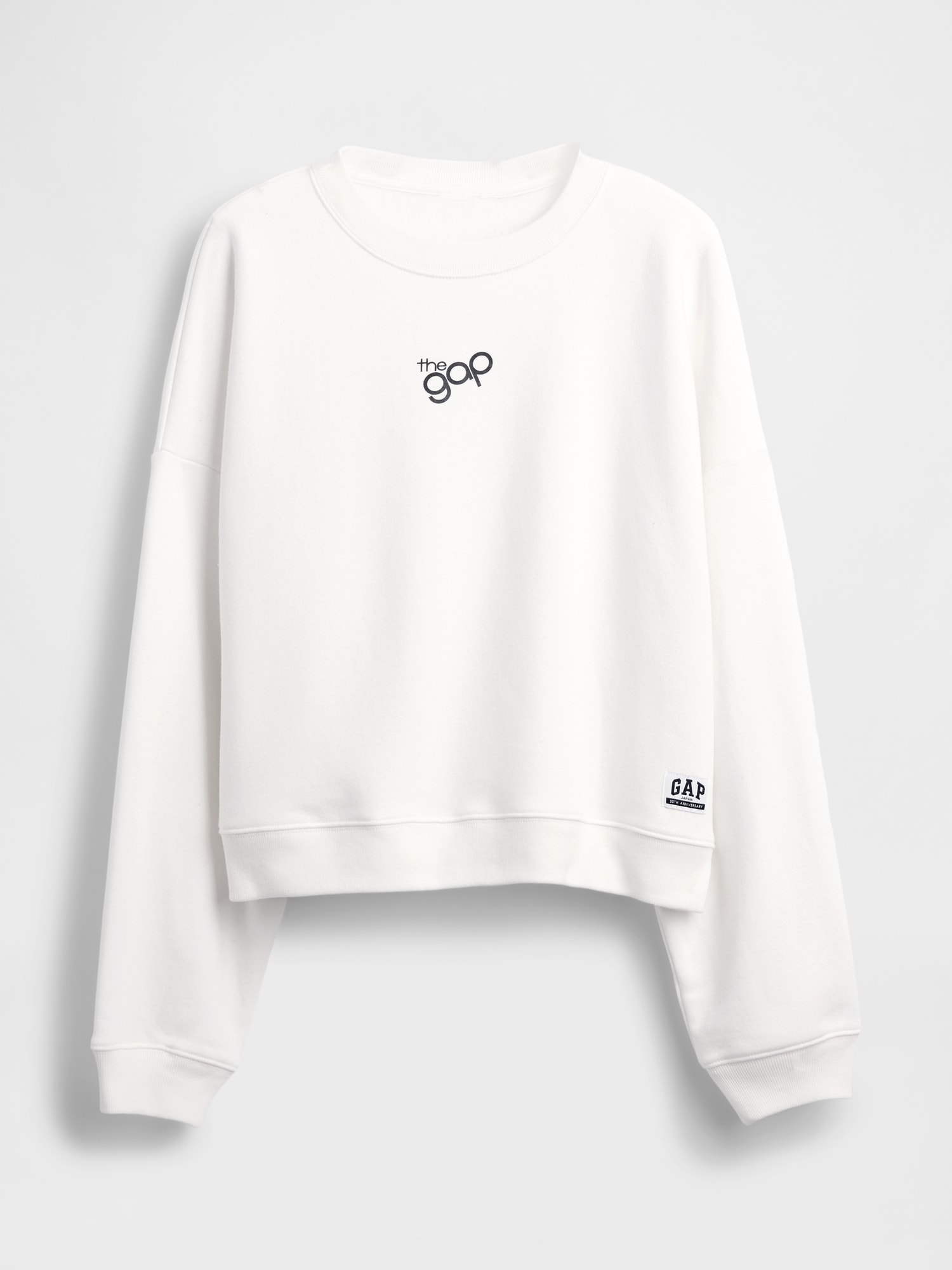 オーバーサイズ ウェッジ GAPロゴ スウェットシャツ-4