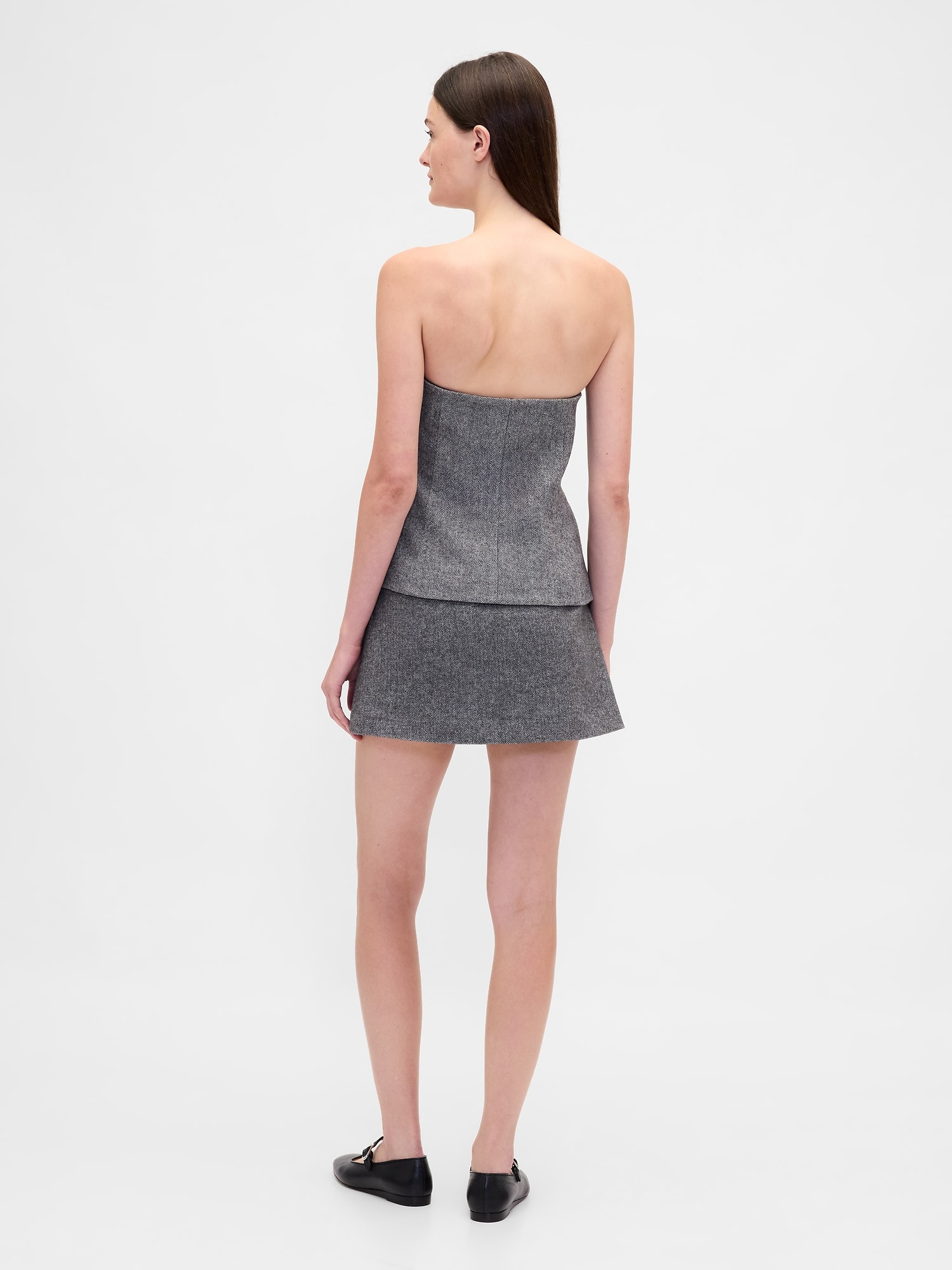 ヘリンボーン ミニスコート-1