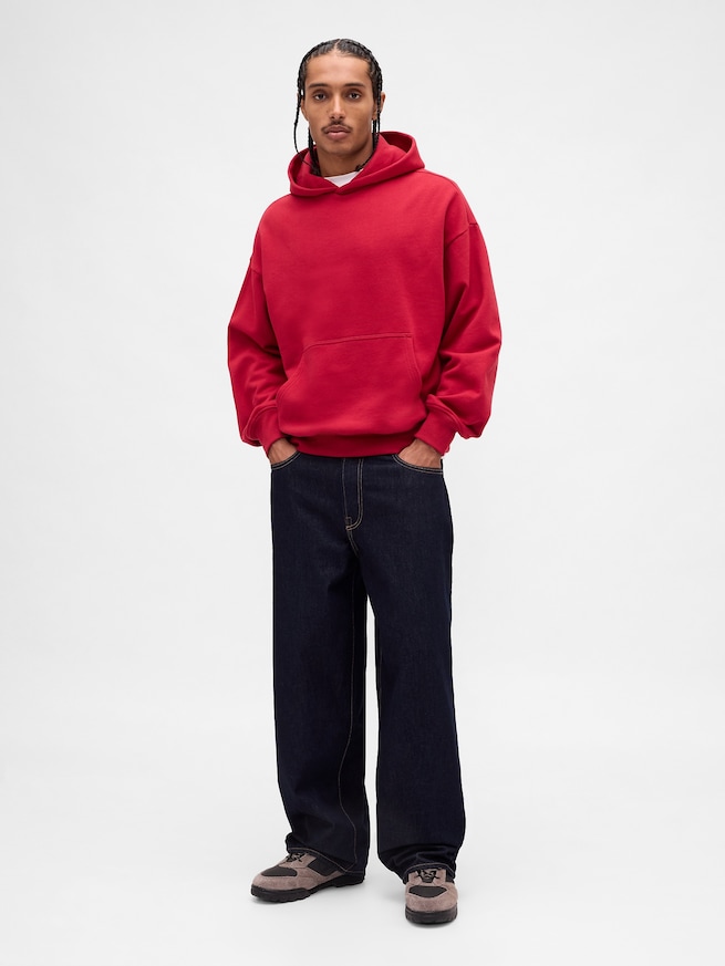 ヘビーウェイト オーバーサイズパーカー-1