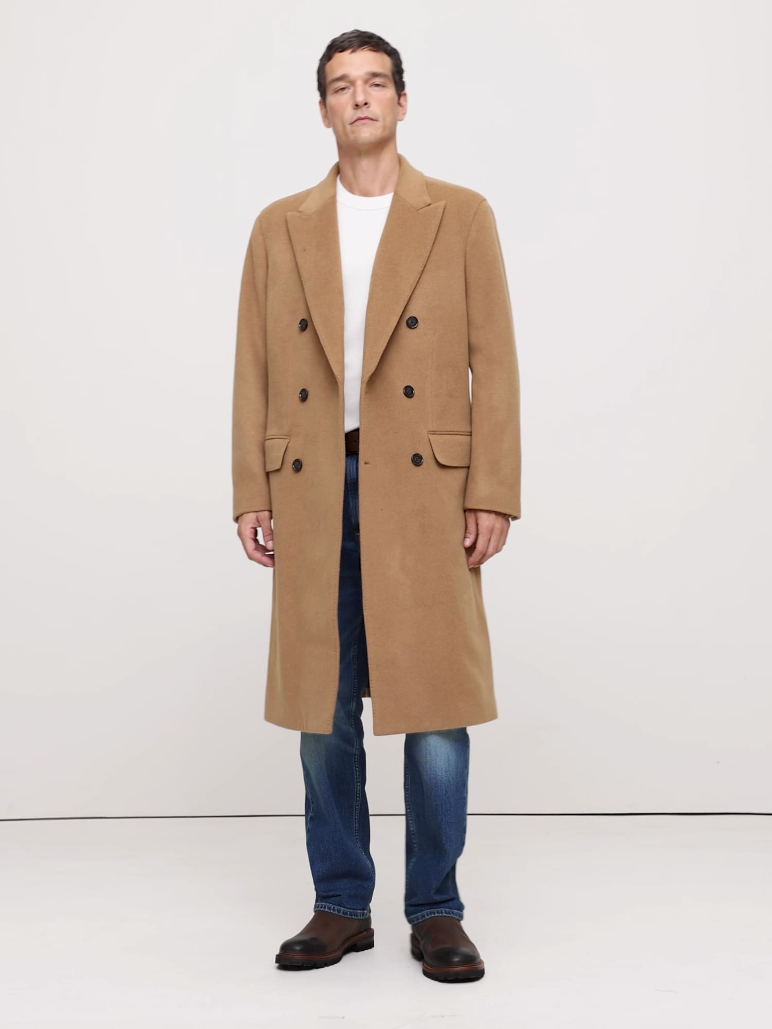 ダブルブレスト トップコート-8 ダブルブレスト トップコート-8